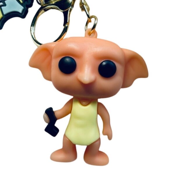 NWT Lot of 3: Hermione Granger, Harry Potter & Dobby Bracelet Wristlet Keychains - Picture 8 of 8